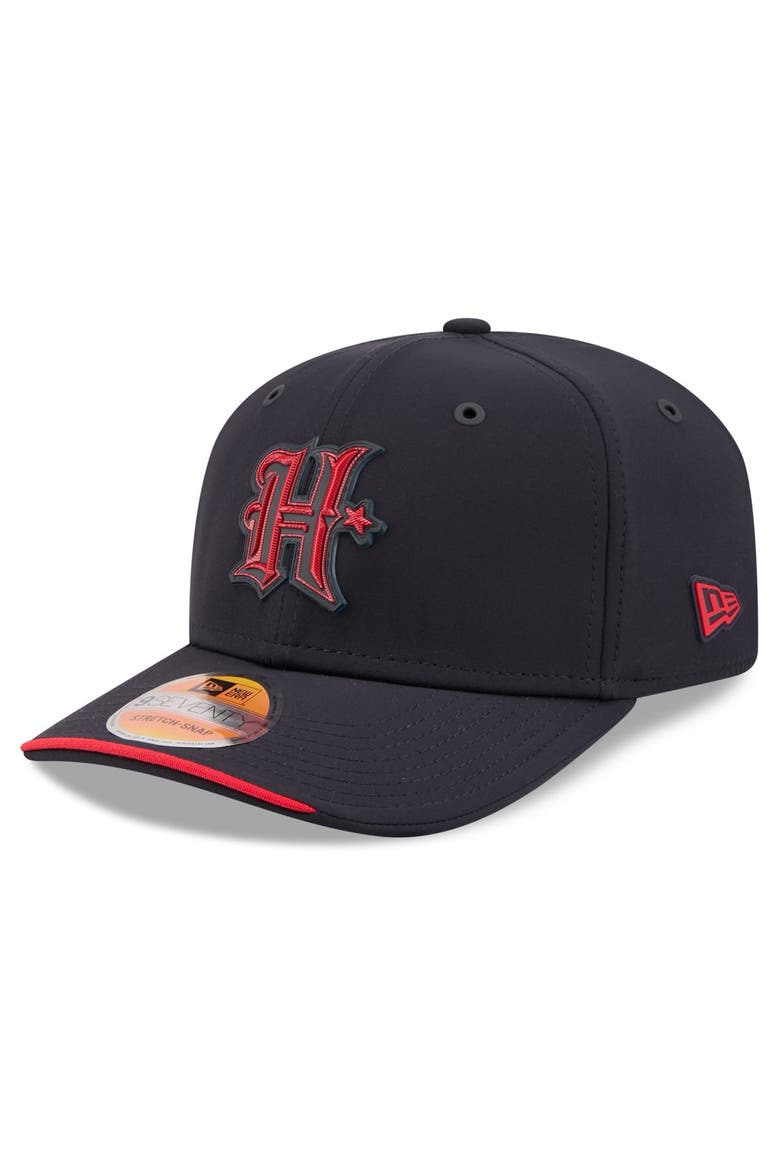 Men's New Era Navy Houston Texans 2026 Sideline H-Town 9SEVENTY Adjustable Hat, Main, color, Navy