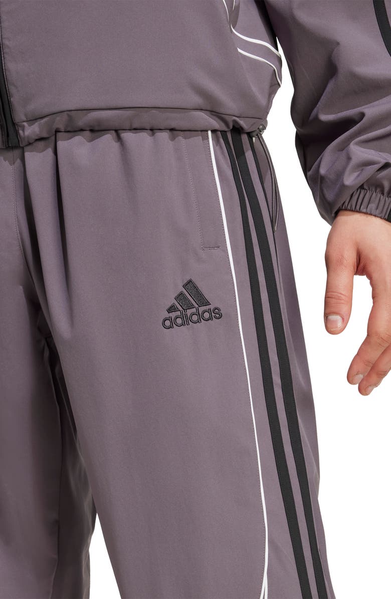 adidas Teamgeist Adicolor Track Pants, Alternate, color, Grey Strata/ Black