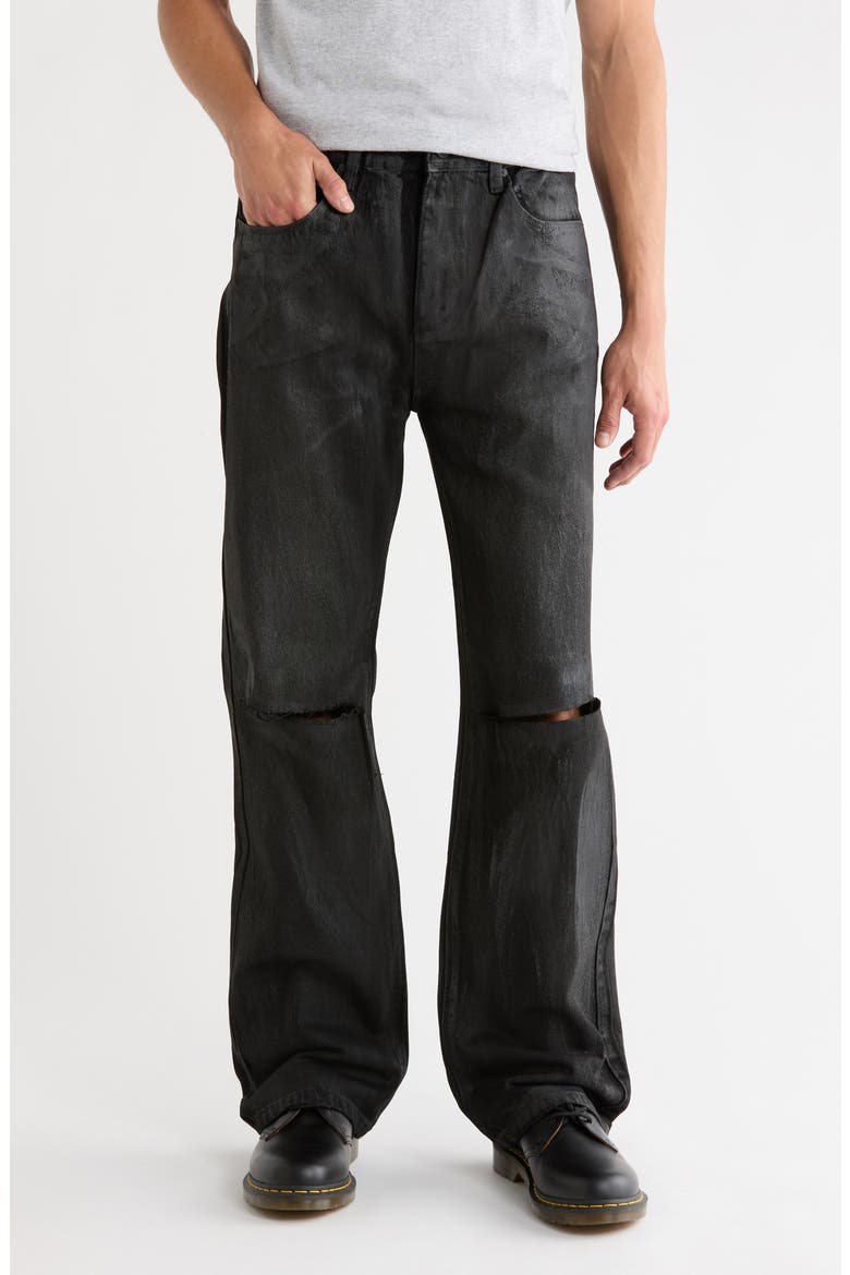 Jonas Straight Jeans, Main, color, OBSIDIAN