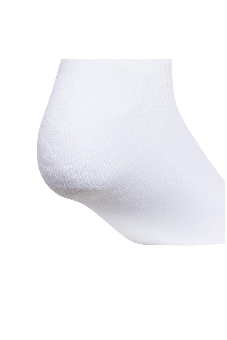 Cushioned 3-Pack High Quarter Socks, Alternate, color, WHITE/ TEAL GREEN/ MINT GREEN