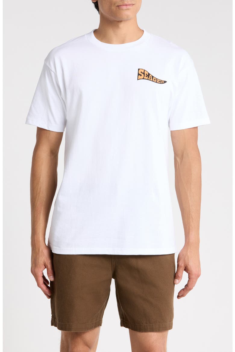 Long Ride Cotton Graphic T-Shirt, Main, color, WHITE