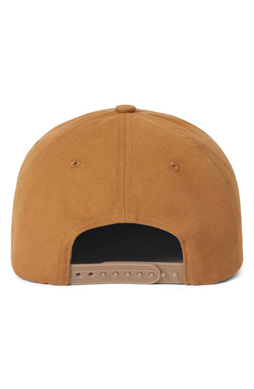 Brixton X Coors Wayne Cotton Baseball Cap In Washed Copper
