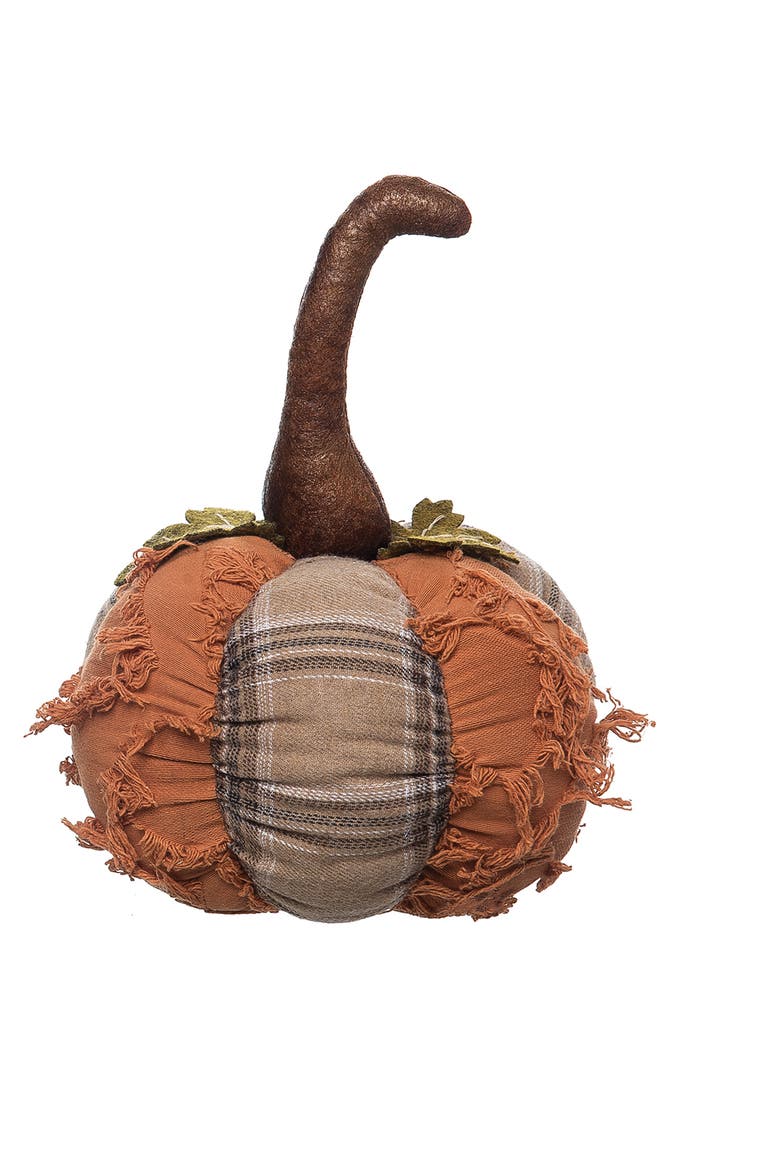 Soft Pumpkin Figurine A/2, Alternate, color, Brown