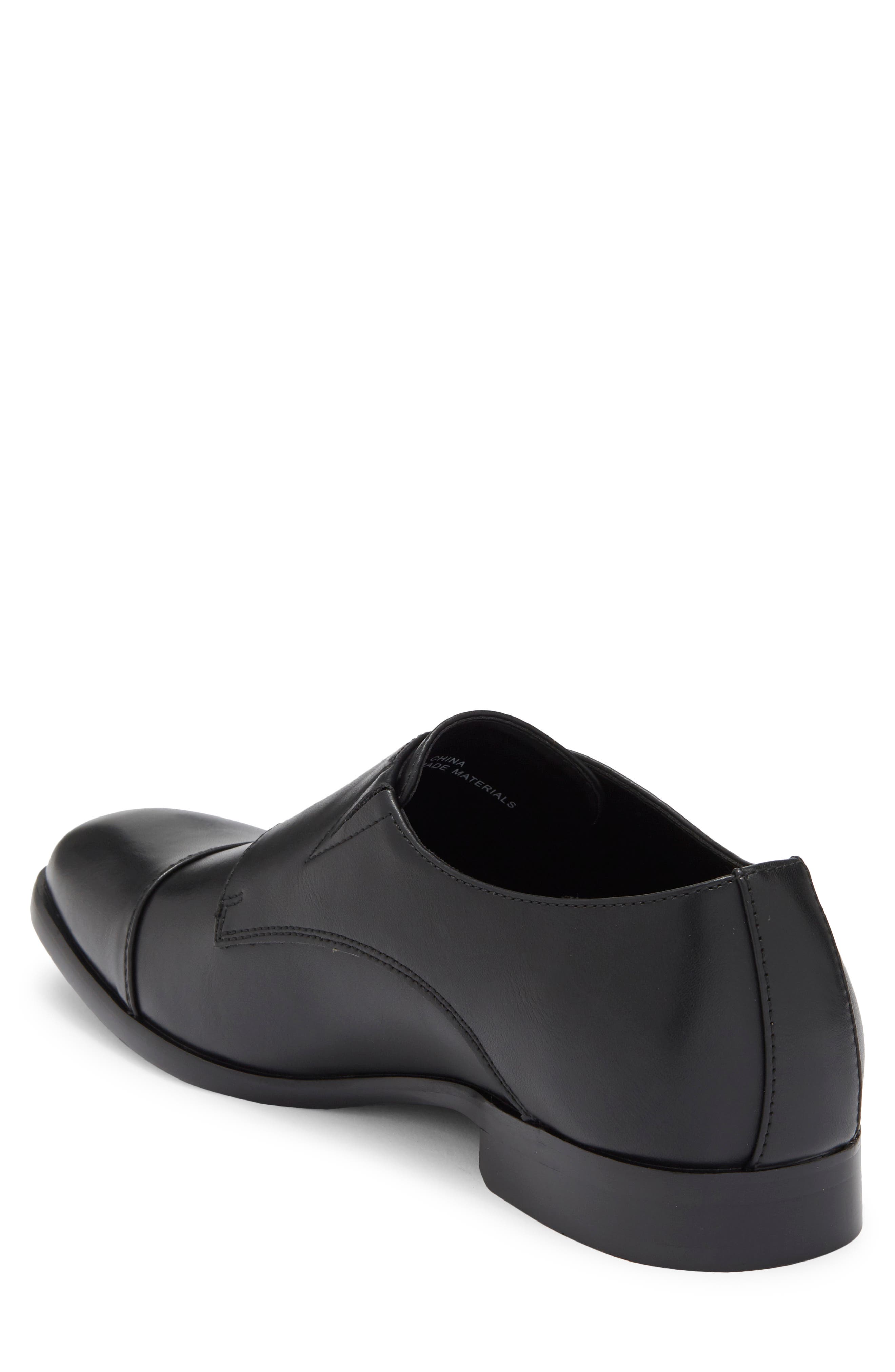 Abound Hayes Double Monk Strap Loafer, Alternate, color, Black