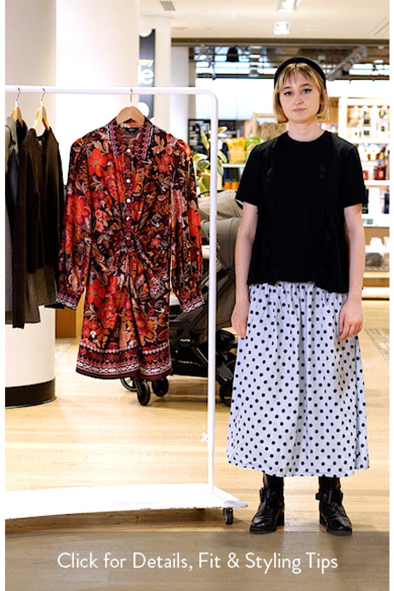 Tie Waist Long Sleeve Shirtdress video
