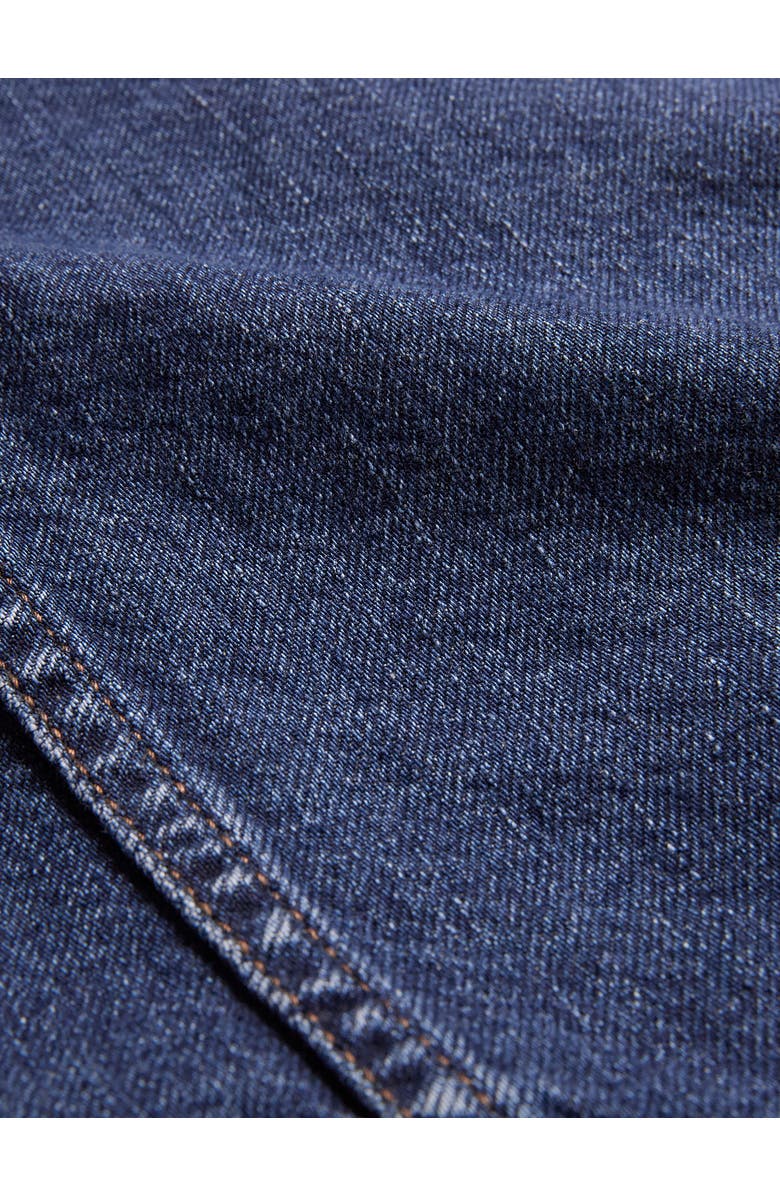 Celtic & Co. Boxy Patch Pocket Denim Jacket, Alternate, color, Indigo Rinse Wash