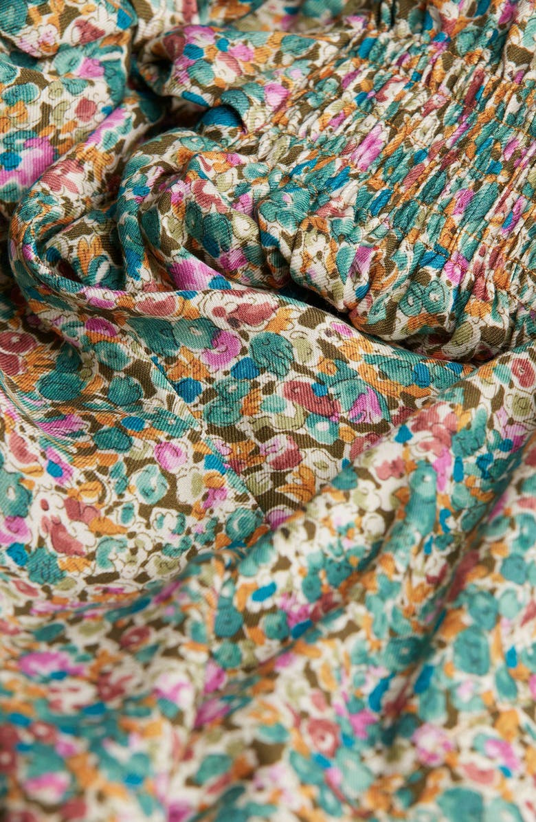 Cache Coeur Garden Smock Waist Maternity Shorts, Alternate, color, 