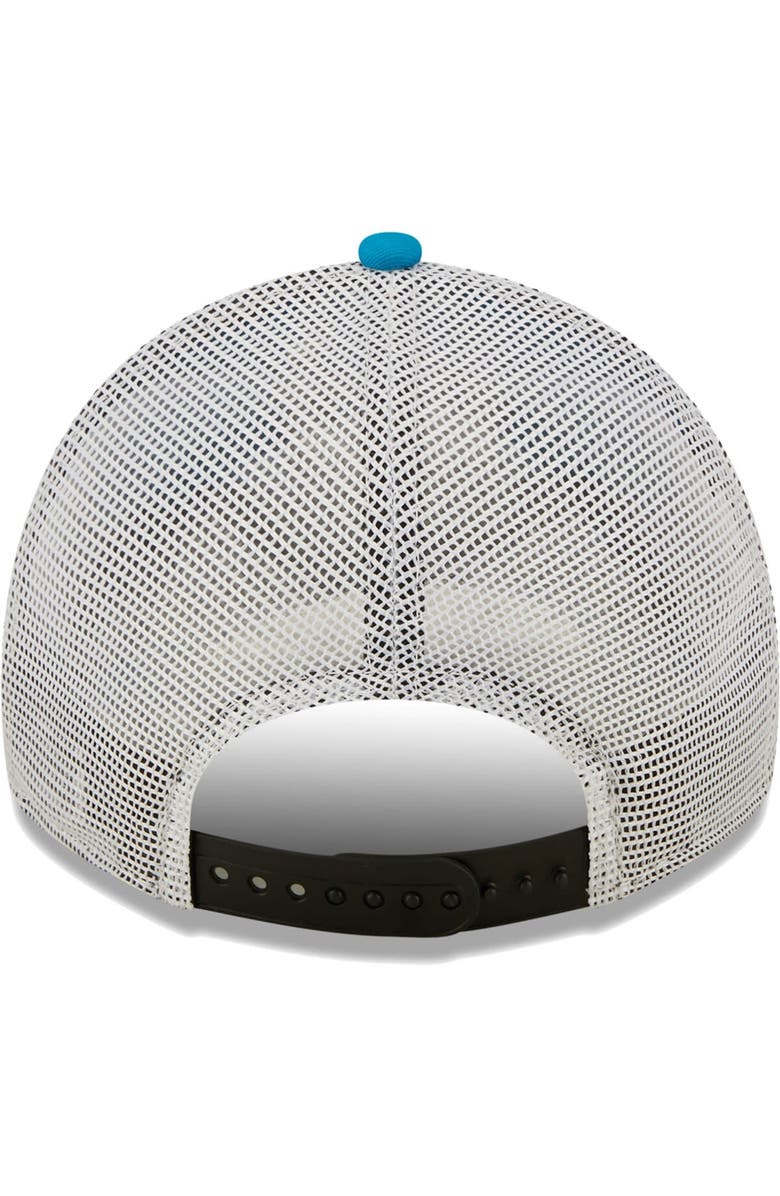 New Era Men's New Era Blue Charlotte FC Trucker 9TWENTY Snapback Hat, Alternate, color, 