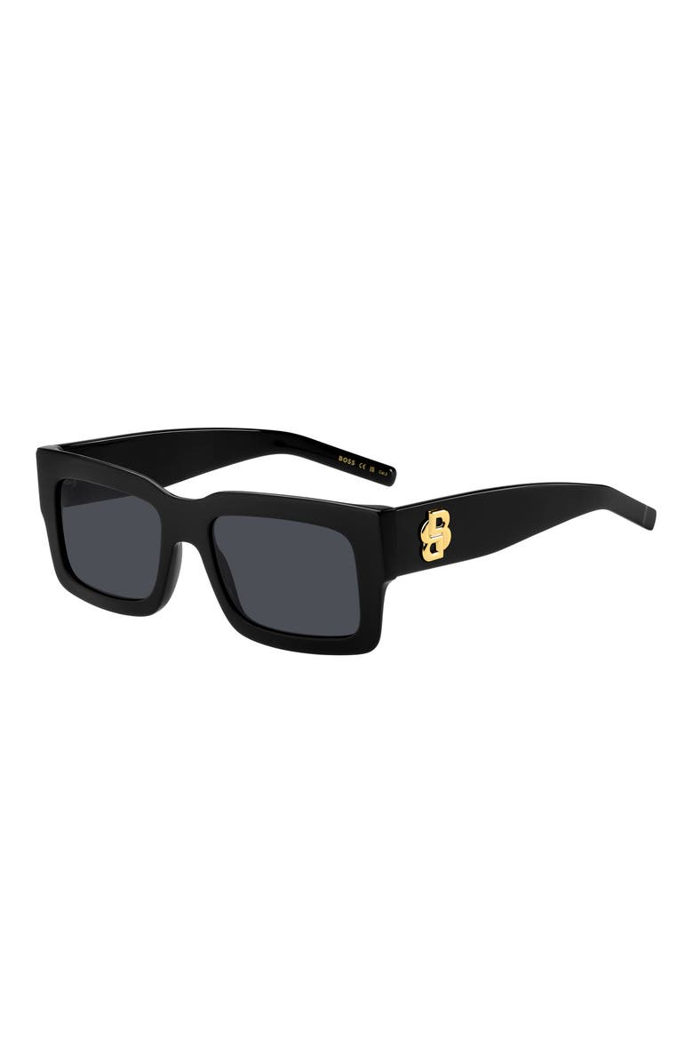 54mm Rectangular Sunglasses, Alternate, color, 0807-IR