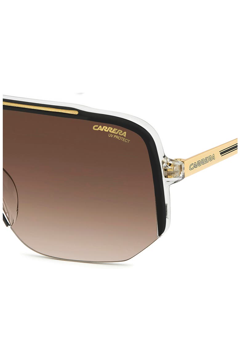 99mm Oversize Shield Sunglasses, Alternate, color, 02M2-HA