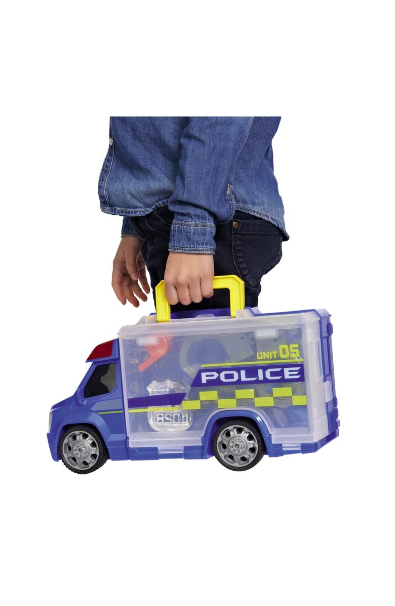 Dickie Toys HK Ltd Push And Play Sos Police Patrol Car, Alternate, color, Multicolored