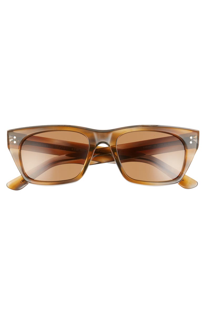 CELINE 53mm Rectangle Sunglasses, Alternate, color, 