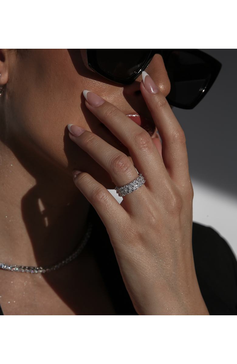 Rachelment Birdie Ring, Alternate, color, Silver