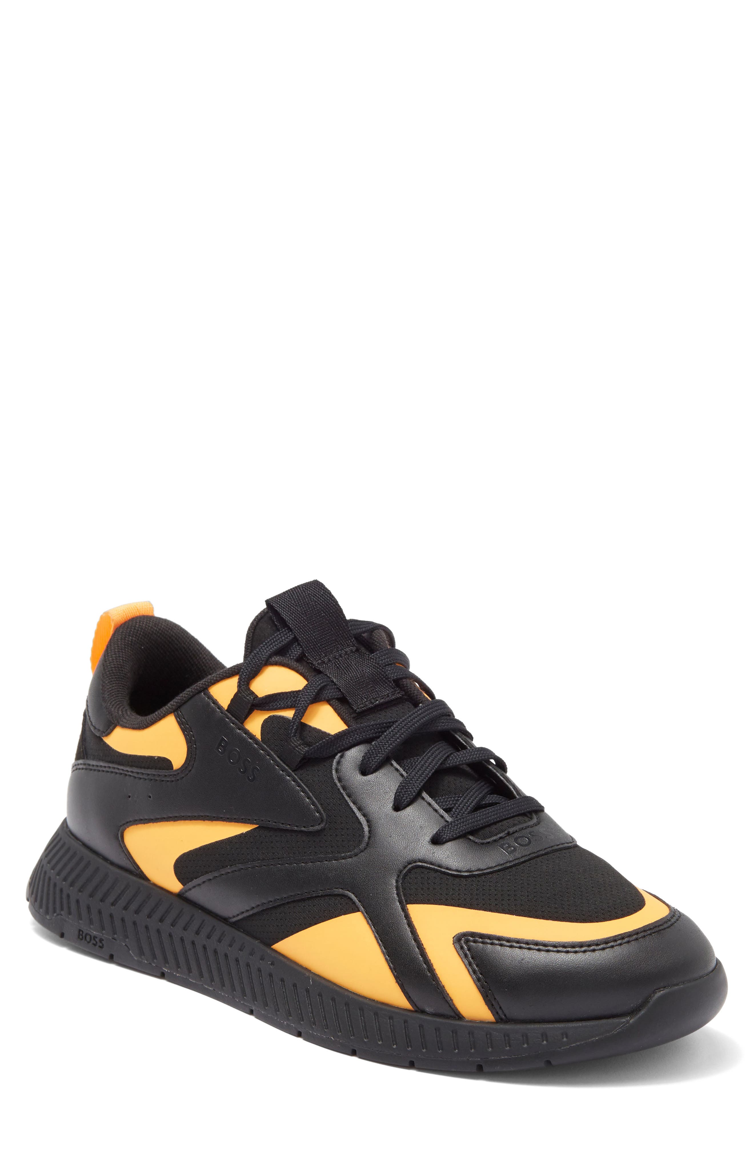 BOSS Titanium Runn Sneaker, Main, color, Chrcl