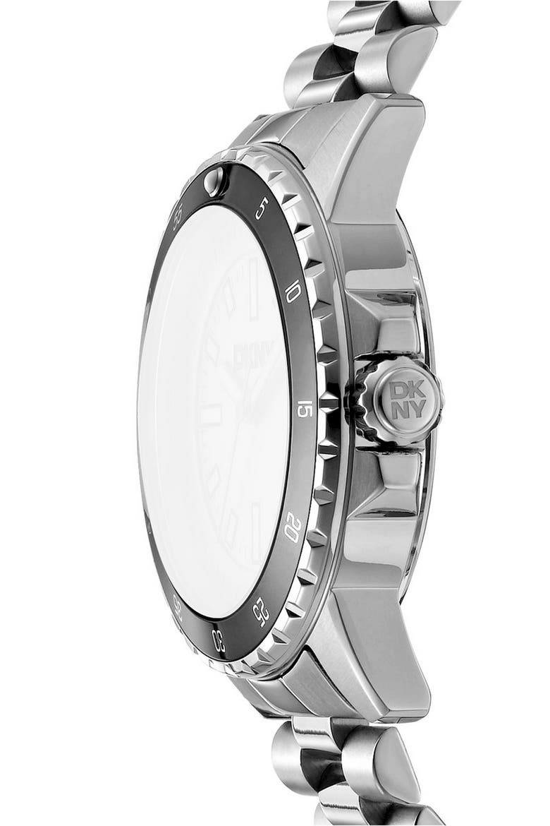 Sport Bracelet Watch, 43mm, Alternate, color, SILVER/ STAINLESS STEEL