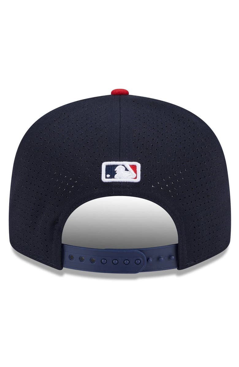 New Era Men's New Era Navy/Red Seattle Mariners 2025 MLB All-Star Game Workout Side Patch 9FIFTY Snapback Hat, Alternate, color,