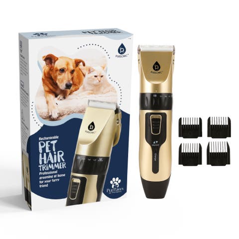Rechargeable Pet Hair Trimmer Easy, Safe & Comfortable Grooming at Home