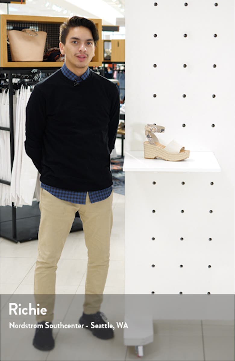 Lesly Espadrille Platform Sandal, sales video thumbnail