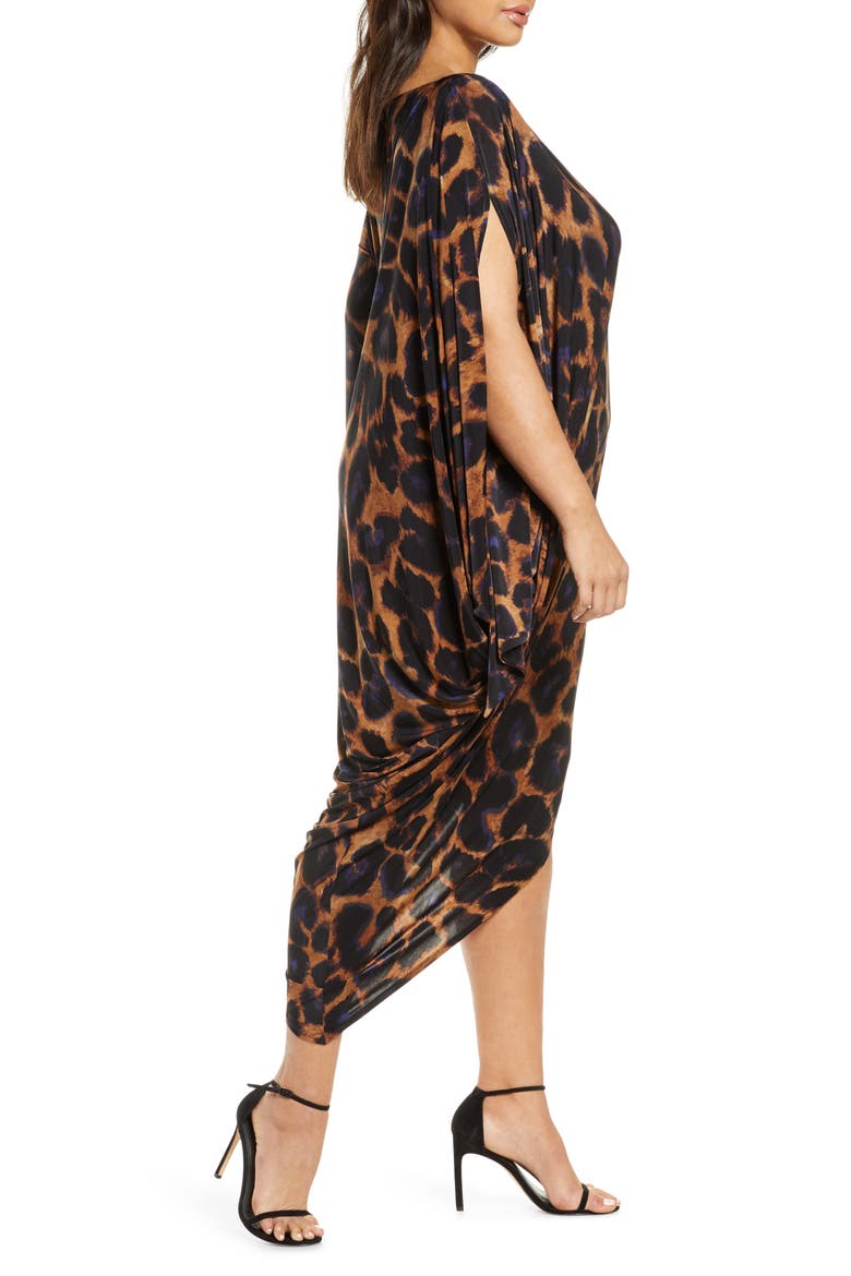 Jenny Sleeve Dress, Alternate, color, BLACK JAGUAR