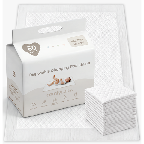 Baby Changing Pad Liners, Medium