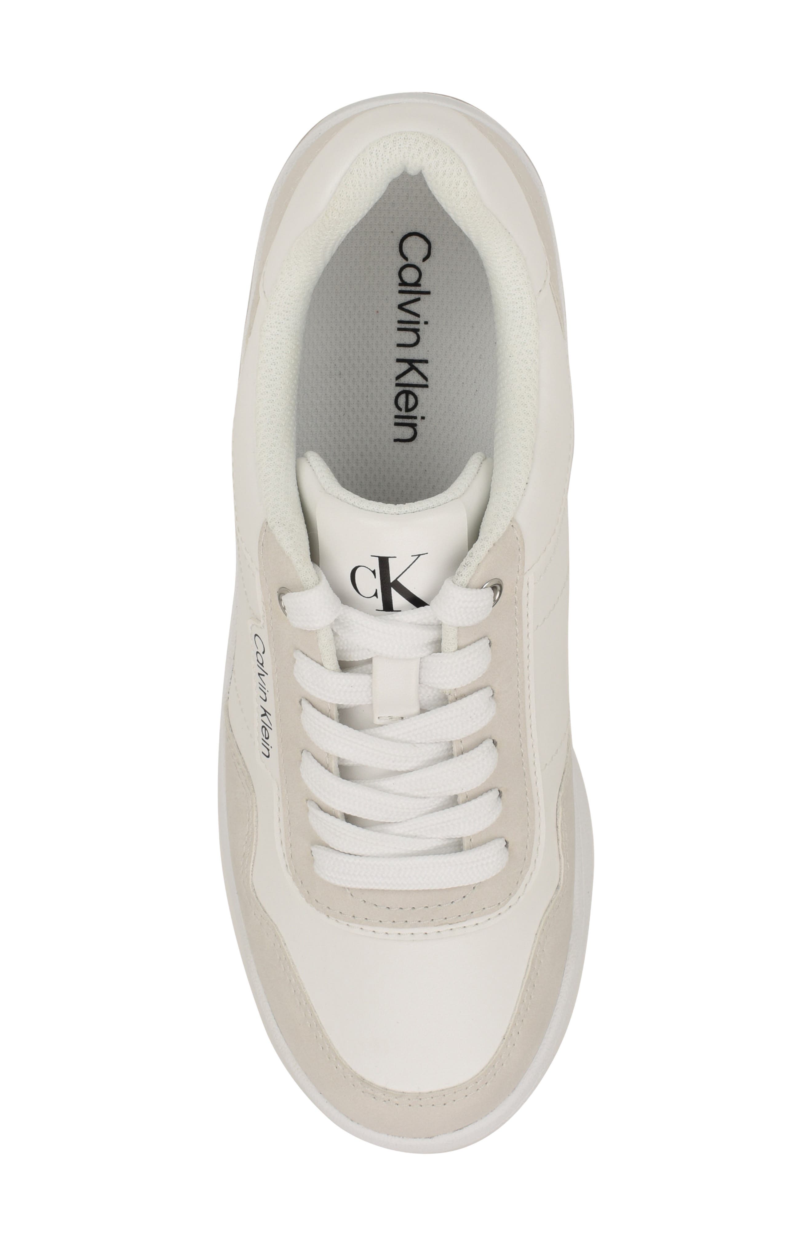Calvin Klein Adryen Sneaker, Alternate, color, White