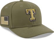 New Era Men's New Era  Olive Texas Rangers 2026 Armed Forces Day 9SEVENTY Adjustable Hat