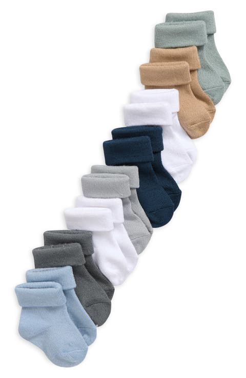 Assorted 8-Pack Crew Socks (Baby)
