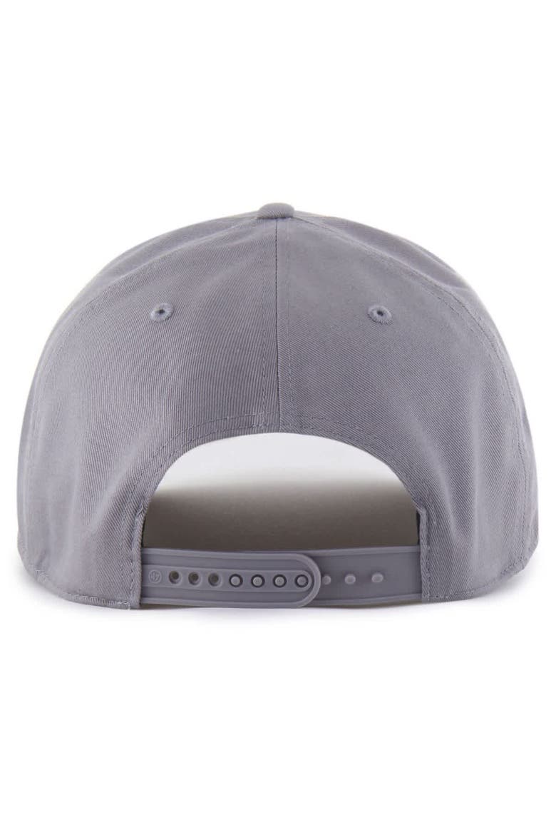 Men's '47 Gray Florida Gators Contemporary Basics Foundational Rope Hitch Adjustable Hat, Alternate, color, Gray