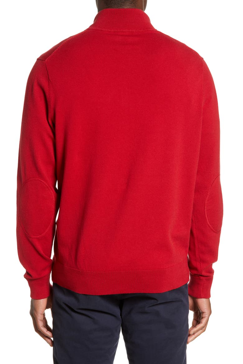 Lakemont Half Zip Sweater, Alternate, color, CARDINAL RED