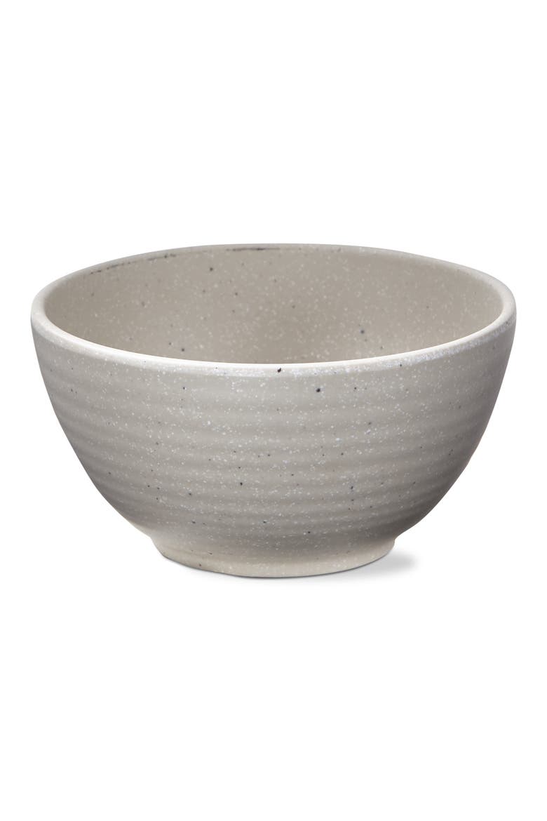 Cream Brooklyn Melamine Plastic Dinnerware Bowl Dishwasher Safe, Main, color, Beige