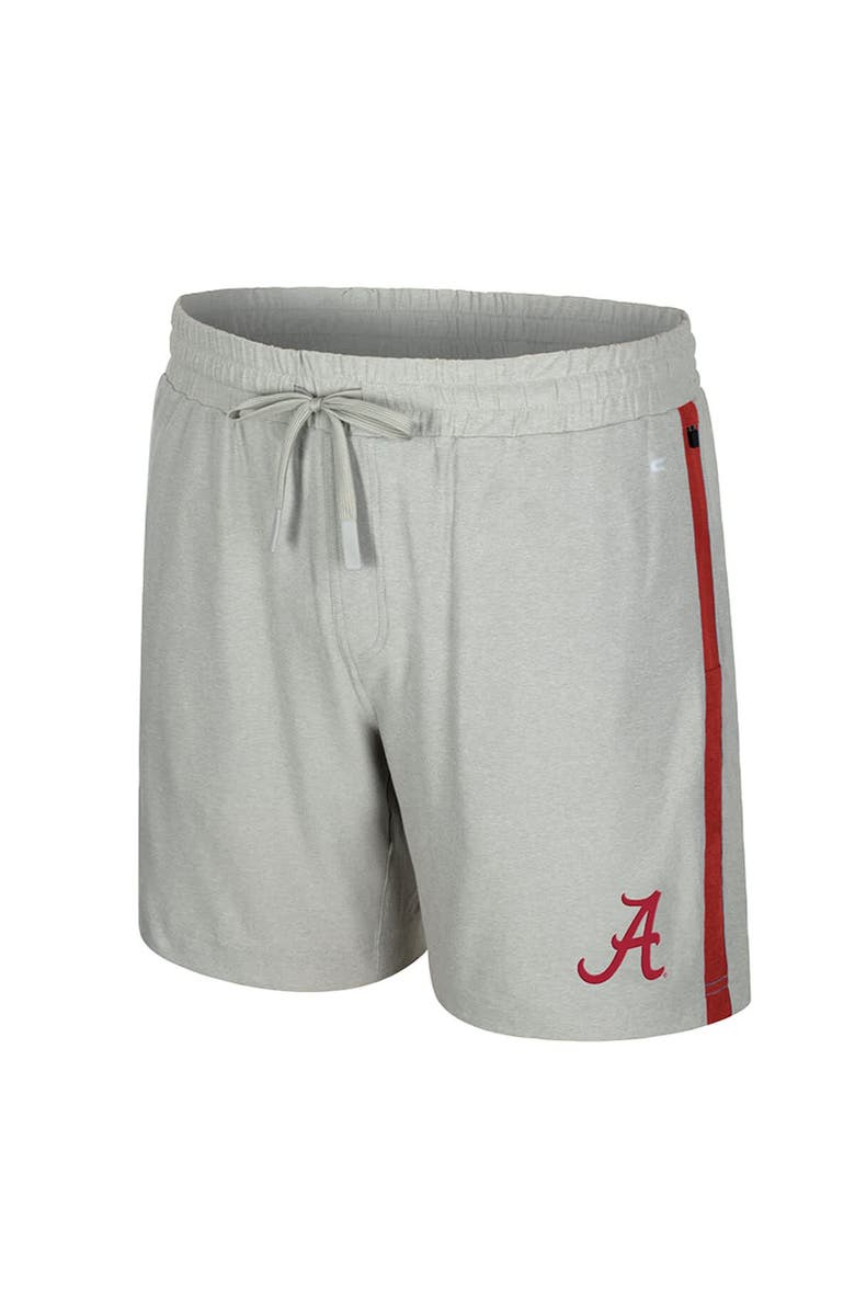 COLOSSEUM Men's Colosseum Gray Alabama Crimson Tide Mac Shorts, Alternate, color, Gray