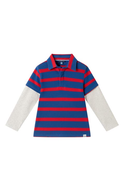 Kids
 Waffle Stitch Layered Shirt (Toddler, Little Kid 
Big Kid)