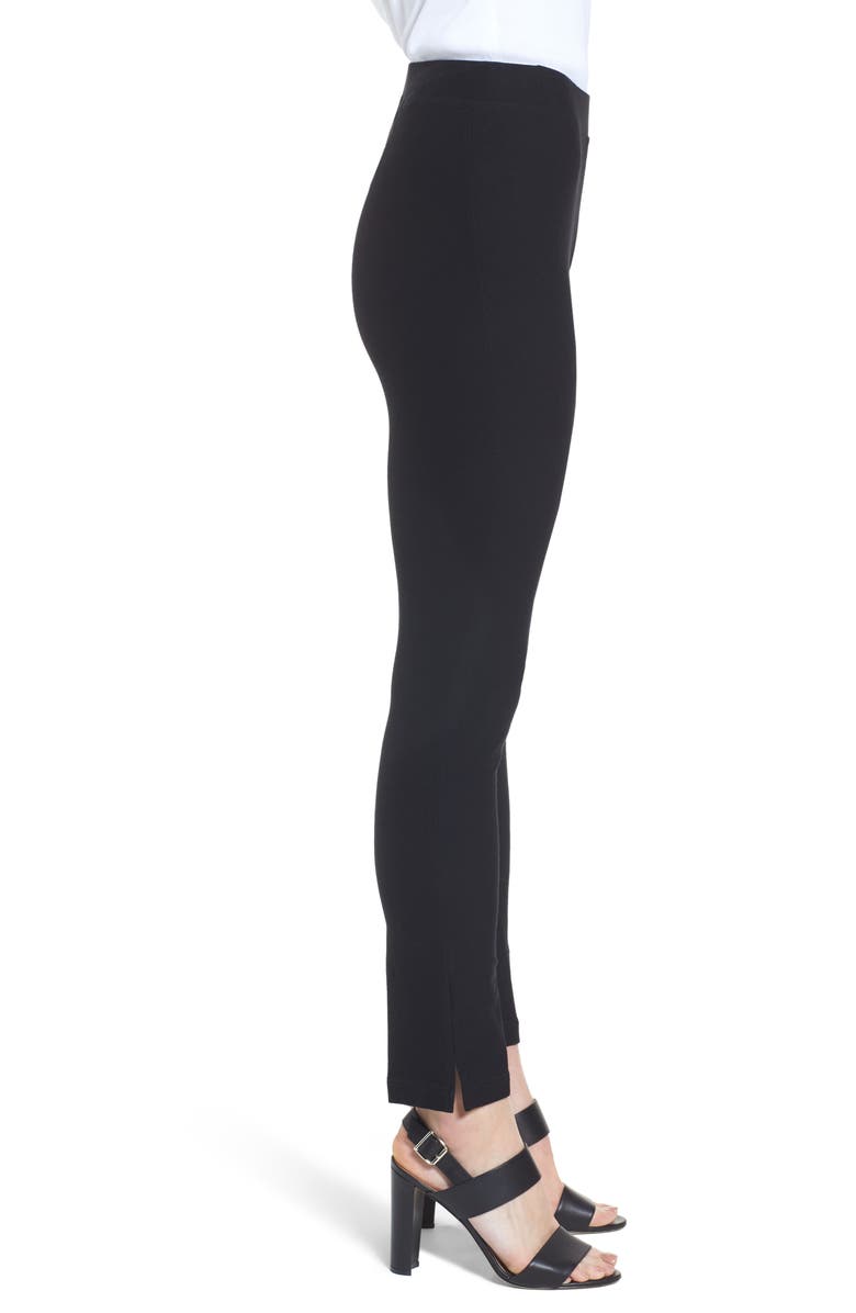 Ming Wang Slit Ankle Pants, Alternate, color, 