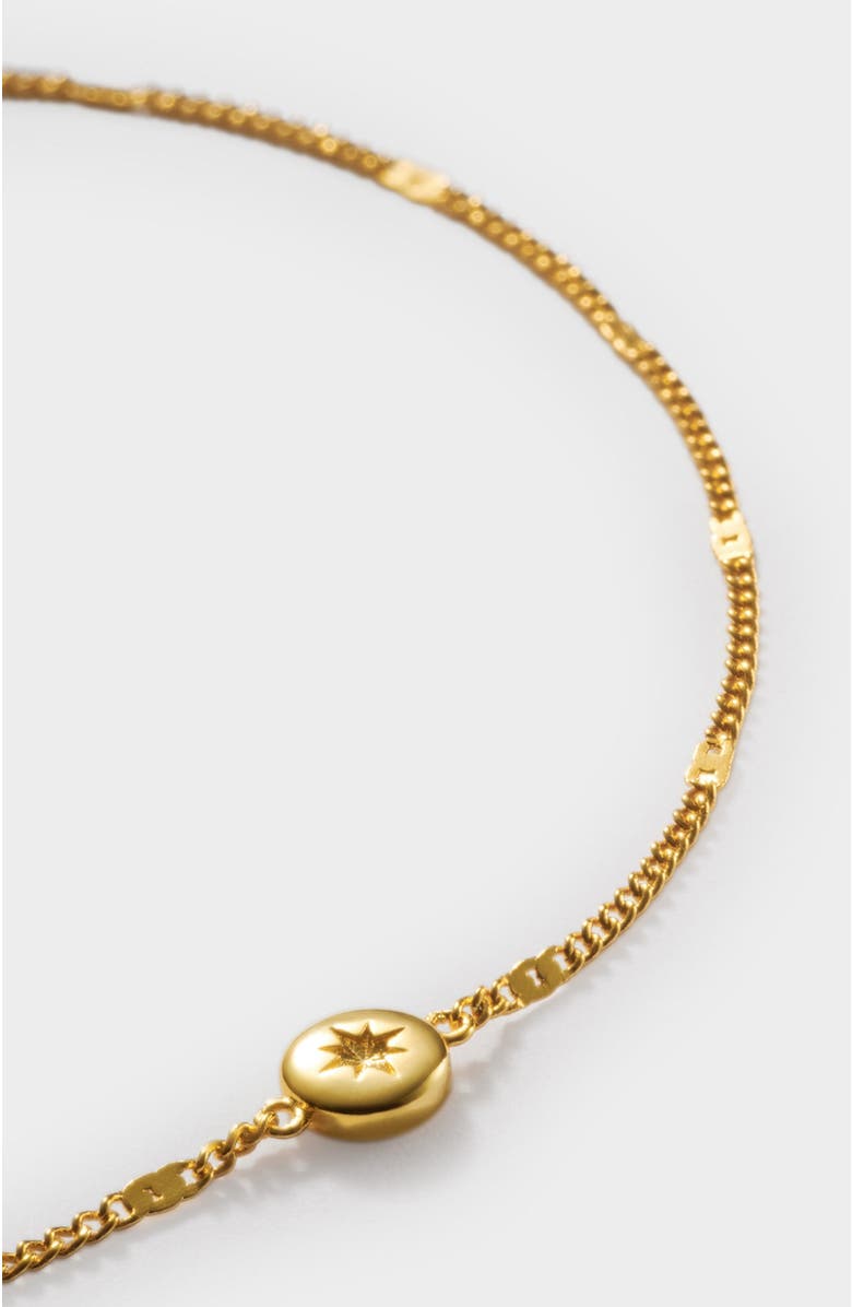 Katie Loxton Aphira Anklet, Alternate, color, Gold Coated