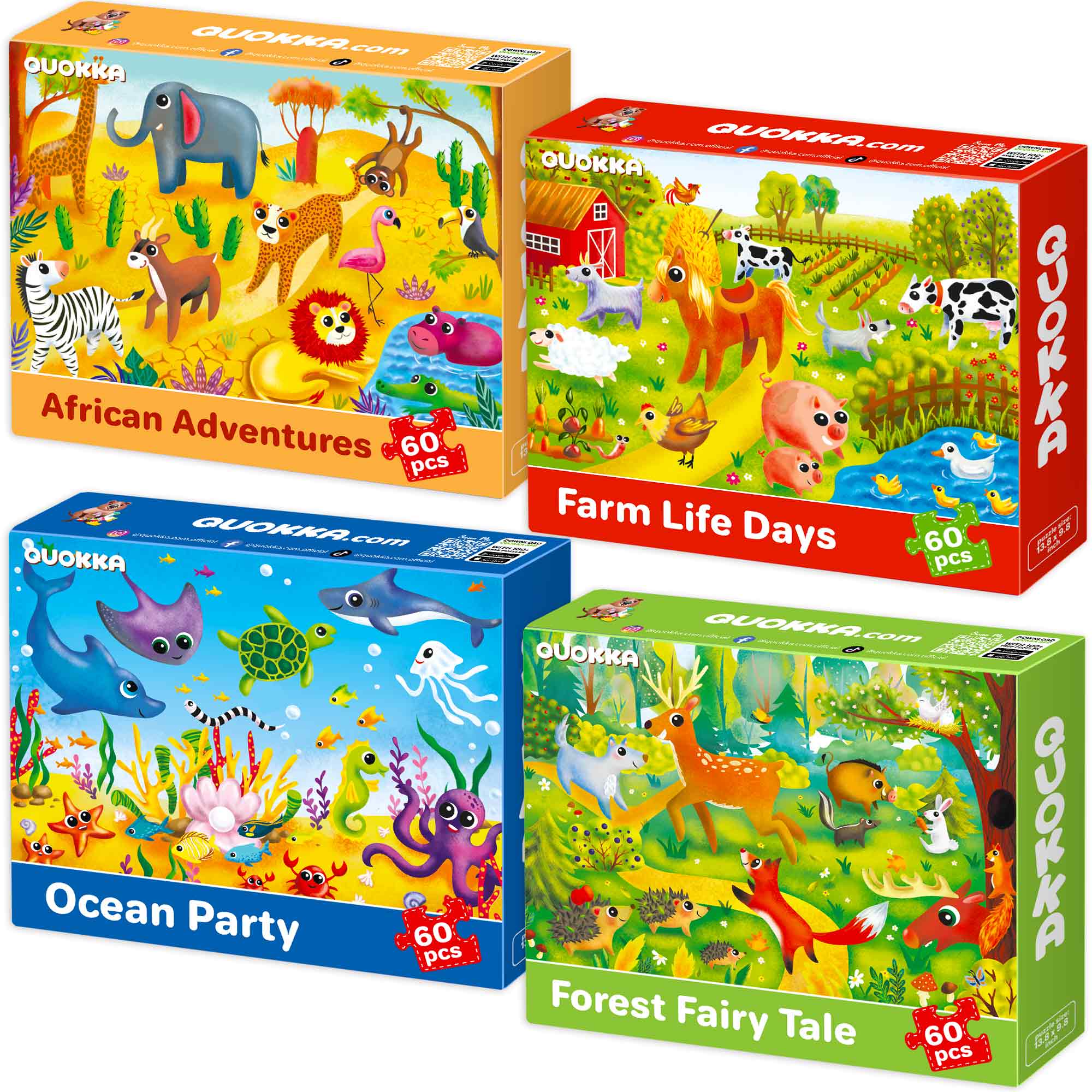 selected Animal Themes Set