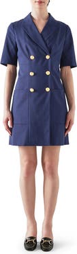 LK Bennett Kennedy Double Breasted Blazer Dress