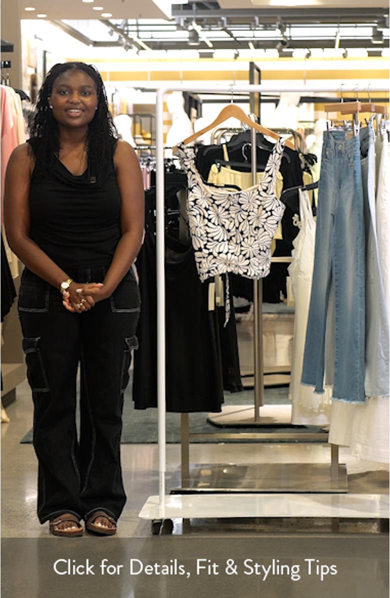 Coco Sleeveless Linen Blend Button-Up Shirt, sales video thumbnail