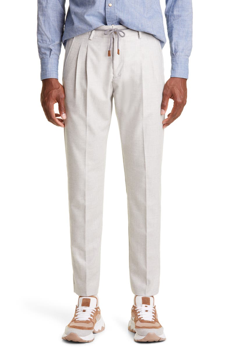 Eleventy Wool Joggers, Main, color, 