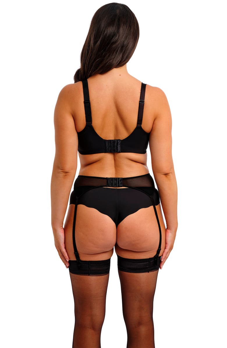 Fantasie Magdalena Underwire Balconette Bra, Alternate, color, Noir