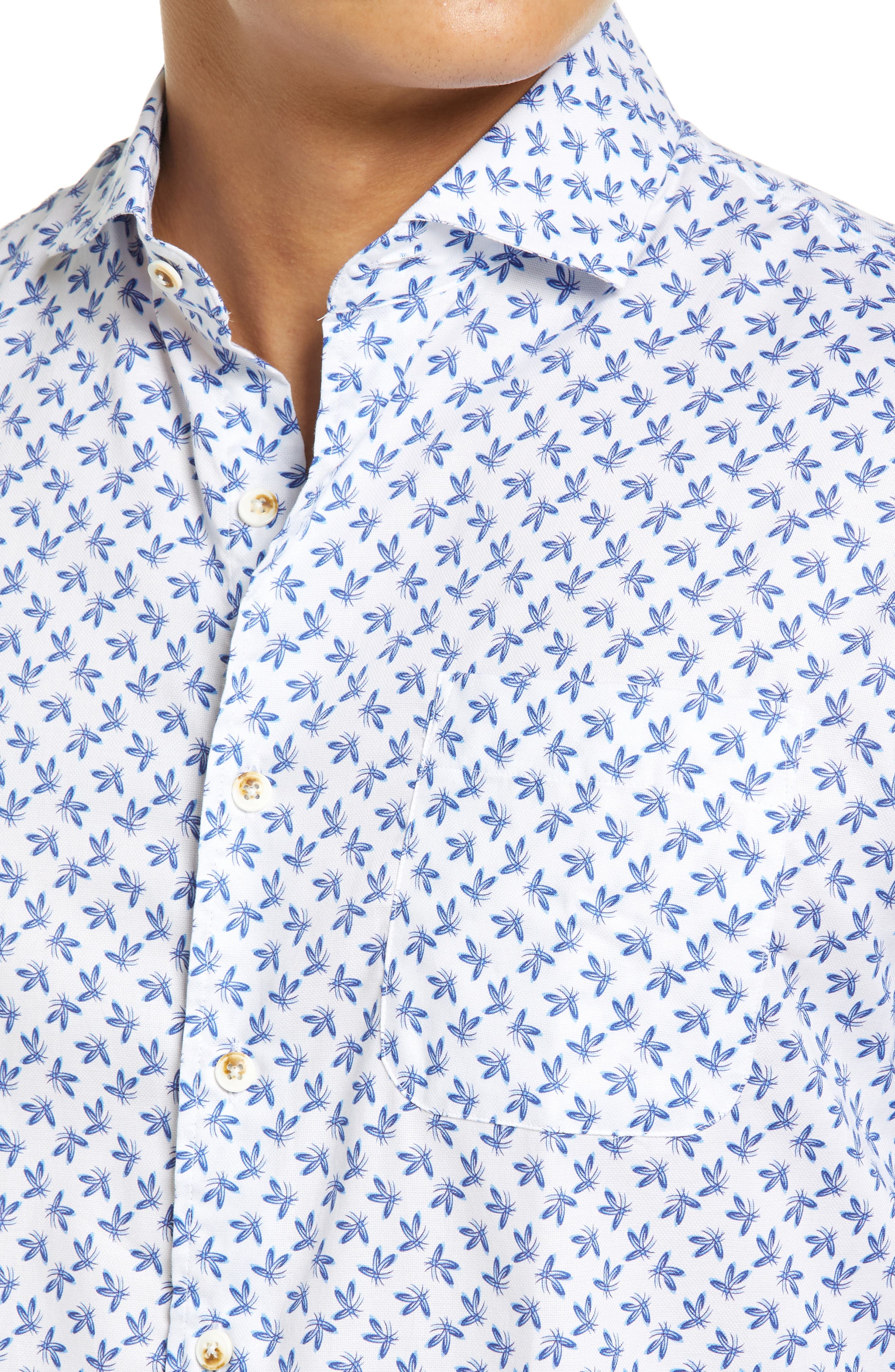 Wendell Floral Short Sleeve Button-Up Shirt - image 2