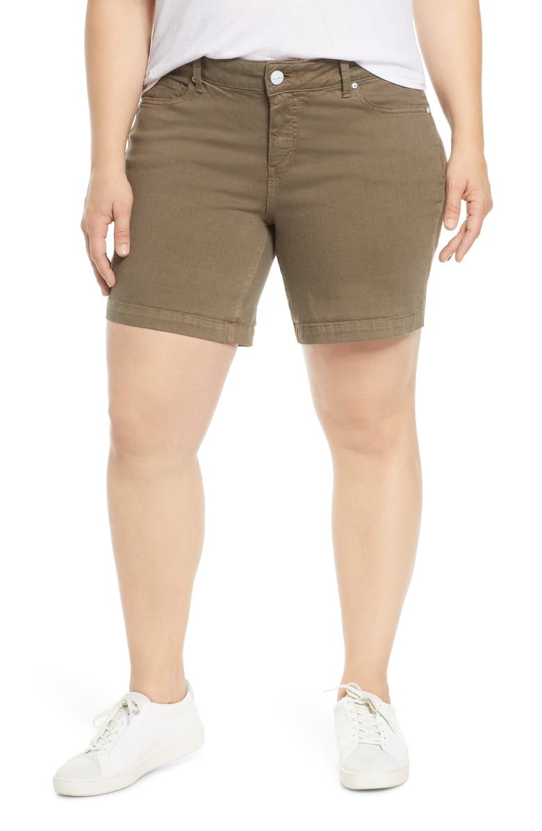 SLINK Jeans High Waist Shorts, Main, color, 