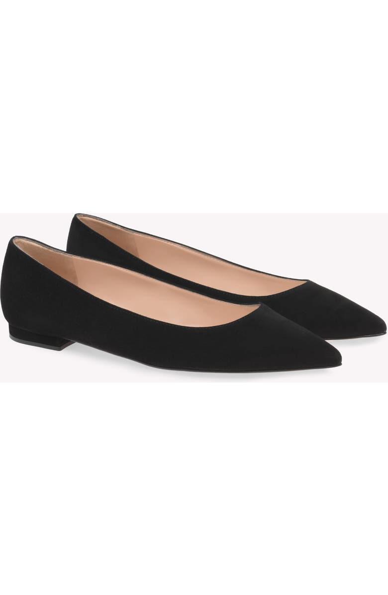 Gianvito Rossi Gianvito Flats, Alternate, color, Black