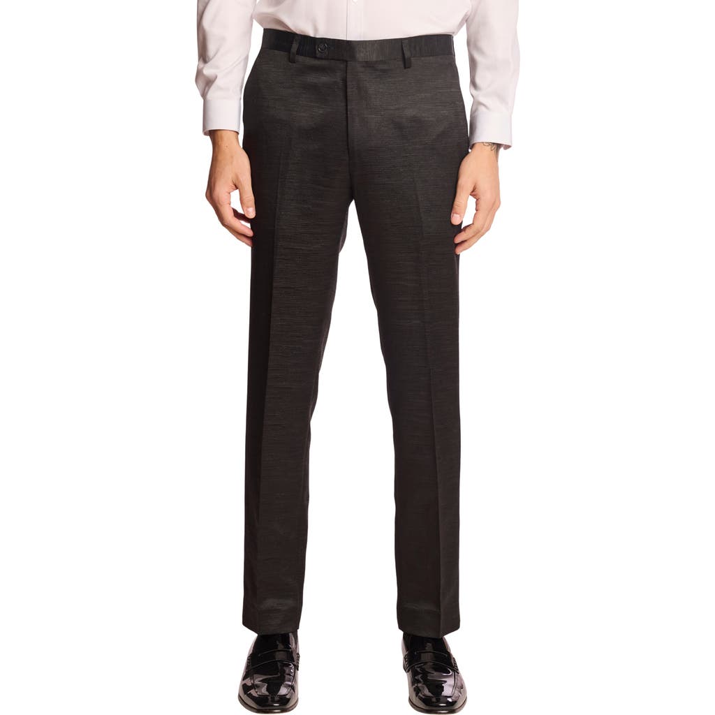 Paisley & Gray Slim Fit Sloane Tuxedo Pants In Black