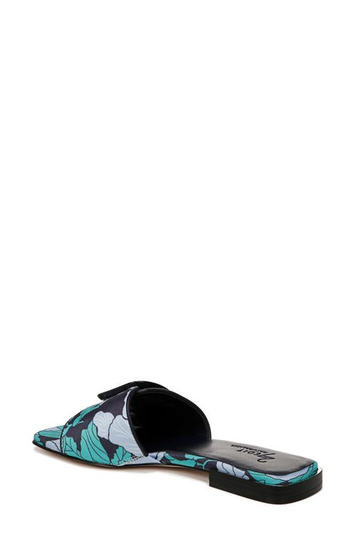 27 Edit Naturalizer Naomi Slide Sandal In Skyway Blue Multi Fabric