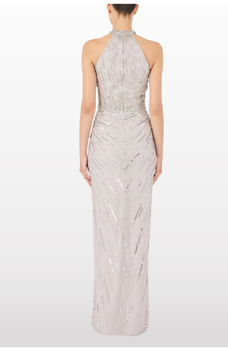 Jenny Packham Carmen Maxi Dress, Alternate, color, Ammonite