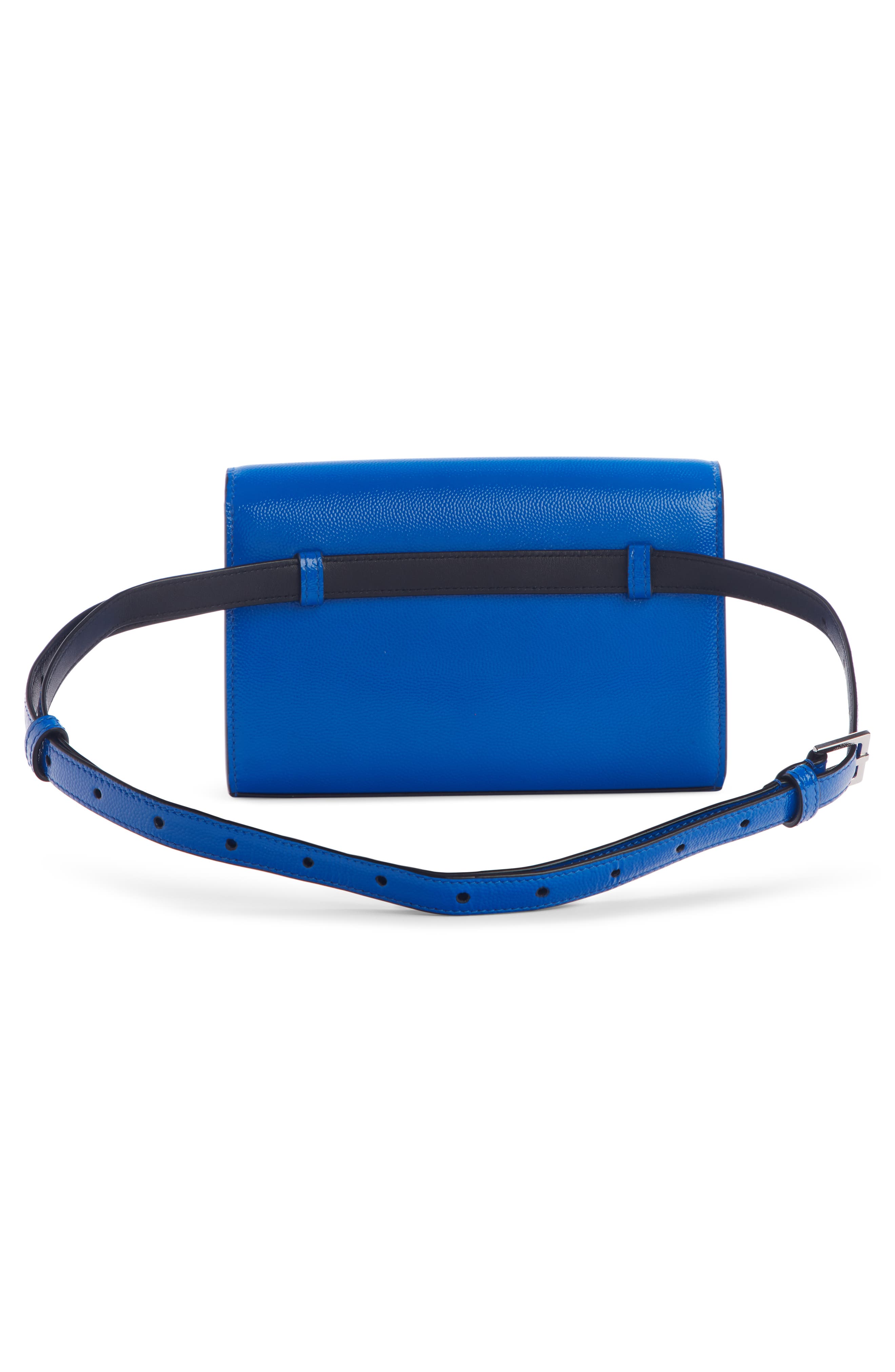 Saint Laurent Kate Leather Belt Bag, Alternate, color, 