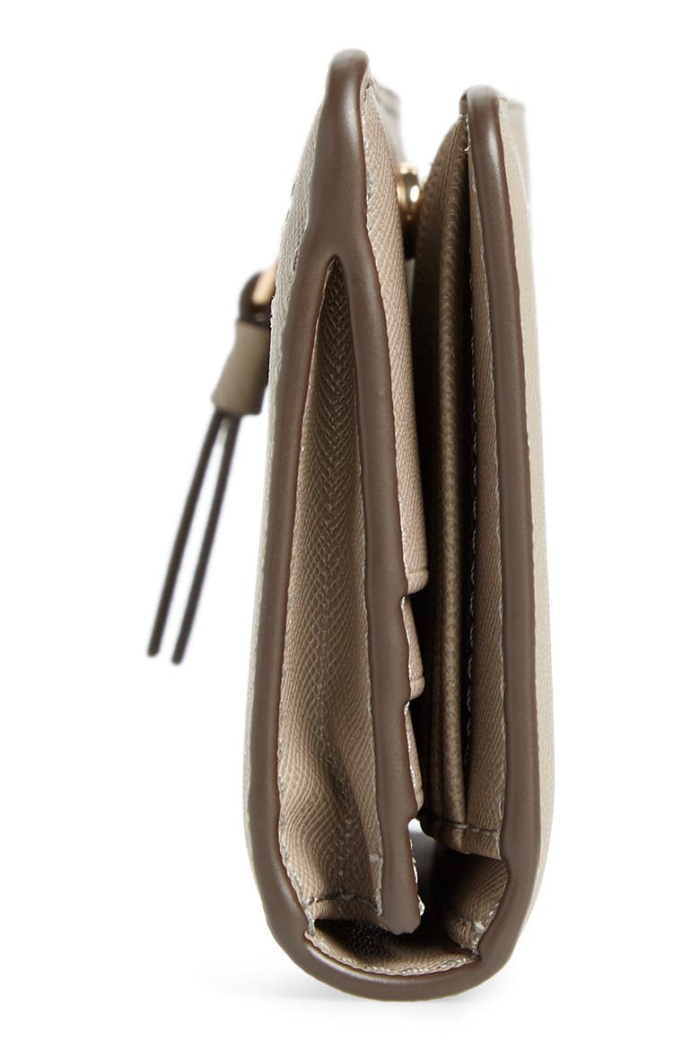 Robinson Saffiano Leather Continental Wallet, Alternate, color, GRAY HERON