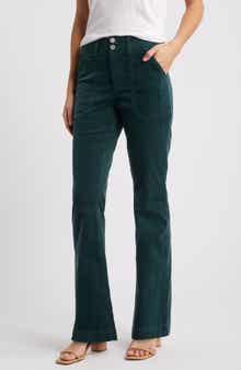 Wit & Wisdom Madison High Waist Bootcut Corduroy Pants