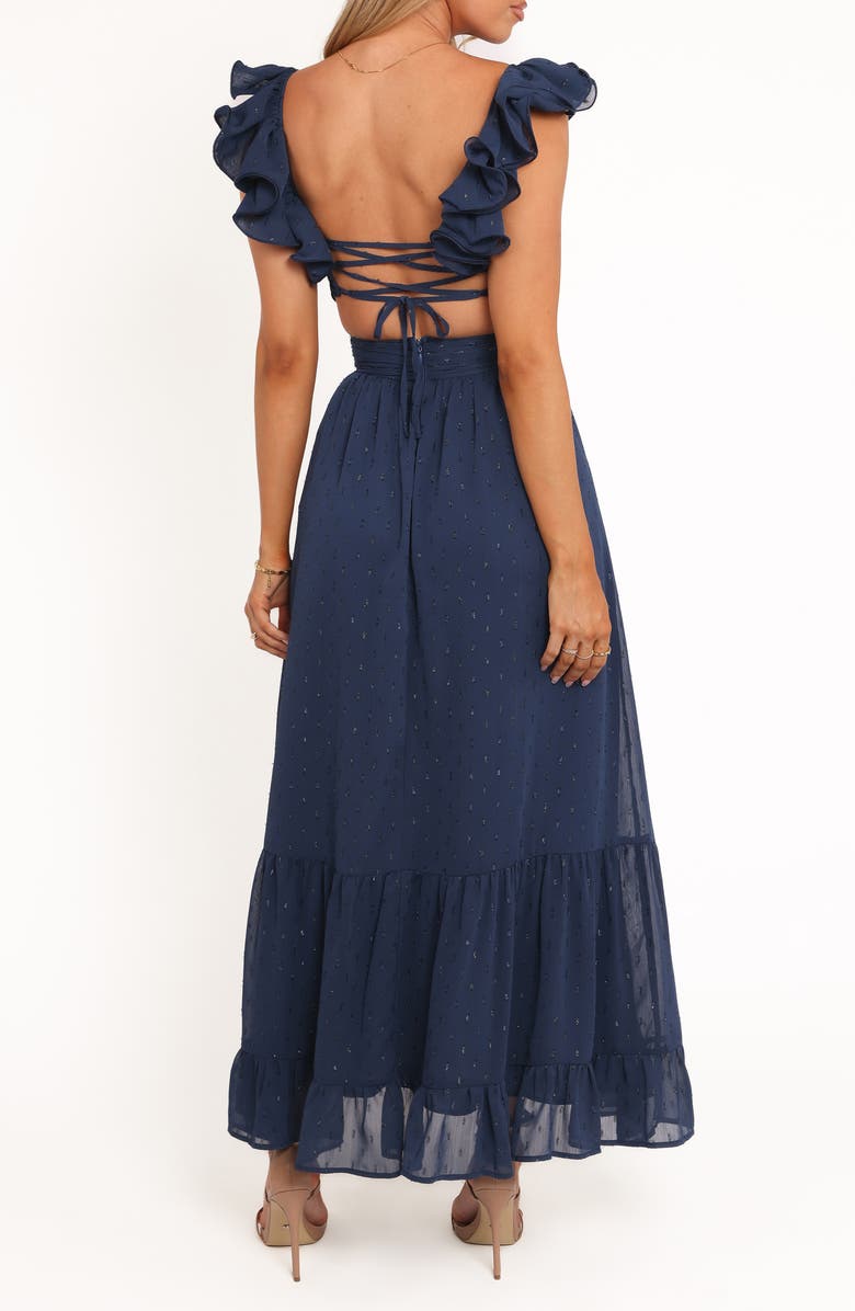 Petal & Pup Harmony Floral Maxi Dress, Alternate, color, Navy