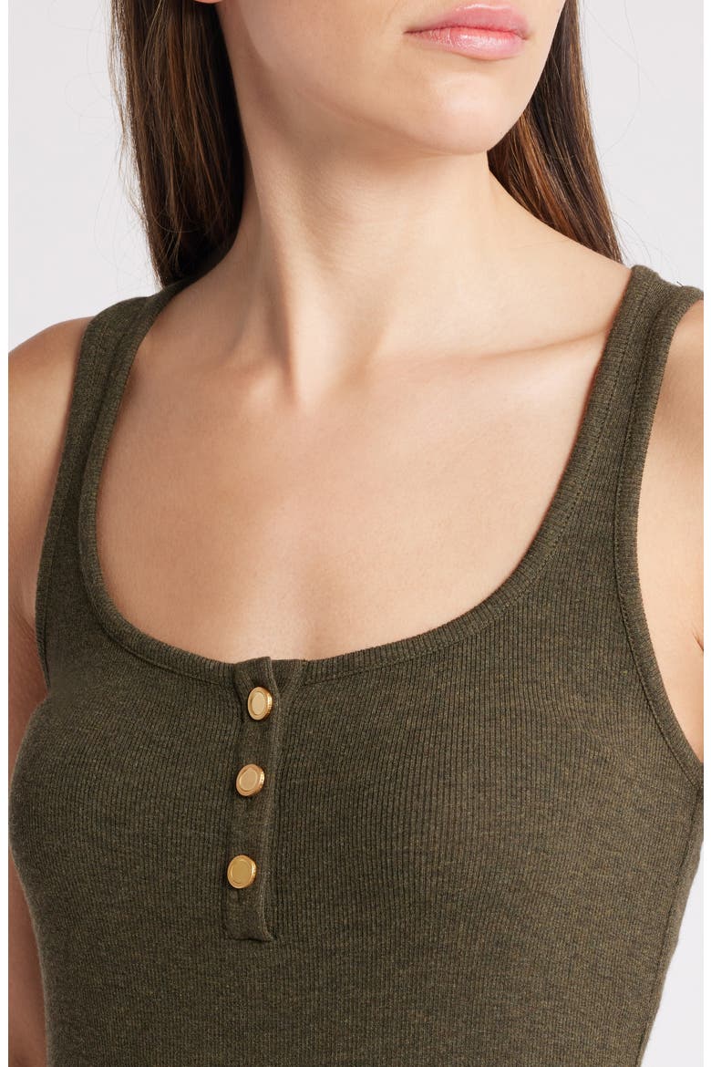 Rib Tank Top, Alternate, color, RICH MILITARY HEATHER